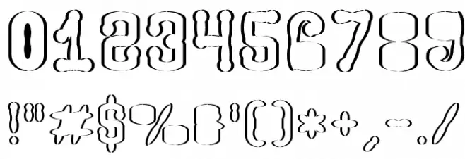 Astakhov Access Degree Serif SF Font OTHER CHARS