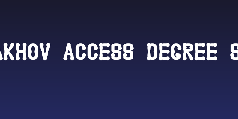 Astakhov Access Degree Serif Social Header