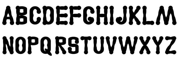 Astakhov Access Degree Serif Font LOWERCASE