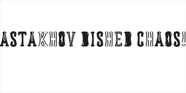 Astakhov Dished ChAoS! Logo