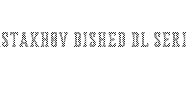 Astakhov Dished DL Serif Logo