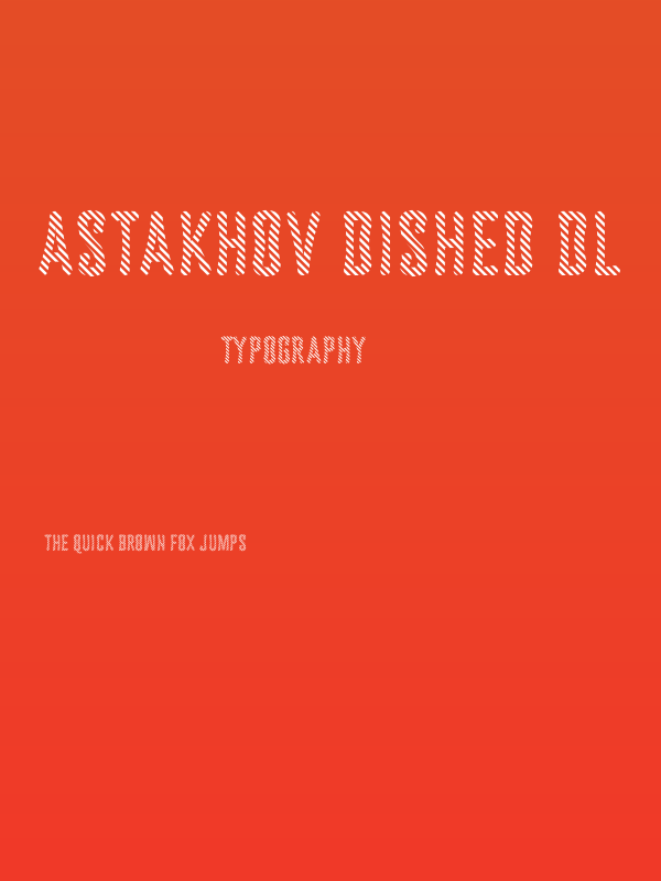 Astakhov Dished DL Poster
