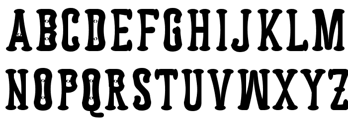 Astakhov Dished E Serif Font LOWERCASE