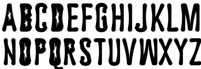 Astakhov Dished FS Schriftart Kleinbuchstaben