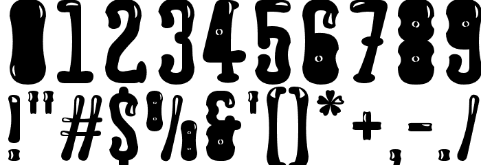 Astakhov Dished Glamour E-F-2 S Font OTHER CHARS