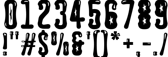 Astakhov Dished Glamour FS Font OTHER CHARS