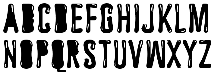 Astakhov Dished Glamour F Font LOWERCASE