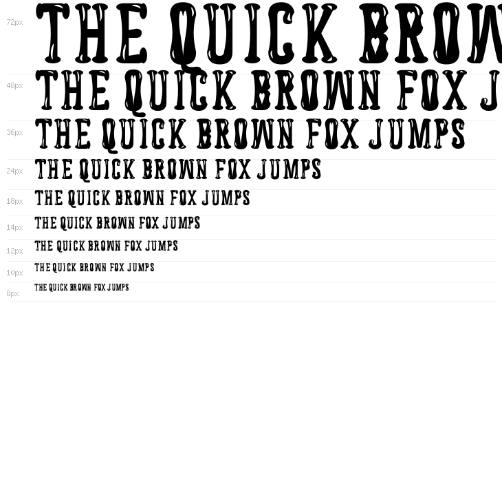 Astakhov Dished Glamour H Serif Waterfall