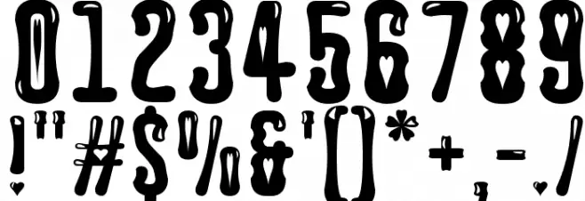 Astakhov Dished Glamour H Font OTHER CHARS