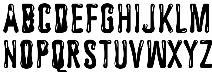Astakhov Dished Glamour H Font LOWERCASE