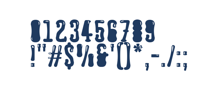 Astakhov Dished Glamour Serif F Other Characters