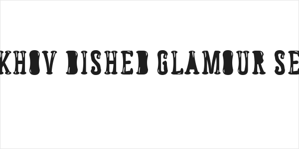 Astakhov Dished Glamour Serif F Logo