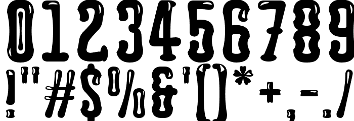 Astakhov Dished Glamour Serif Font OTHER CHARS