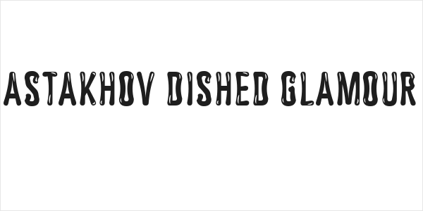 Astakhov Dished Glamour Logo