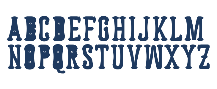 Astakhov Dished Serif E-F Lowercase