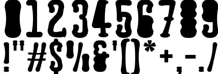 Astakhov Dished Serif F Font OTHER CHARS