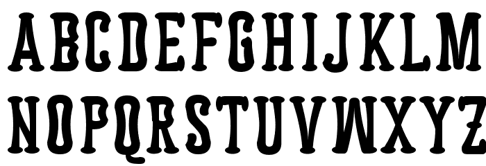 Astakhov Dished Serif Font LOWERCASE