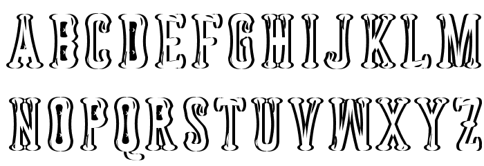 Astakhov Dished Sh Gl E Serif Font LOWERCASE