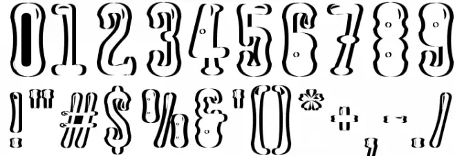 Astakhov Dished Sh Gl EF Serif Font OTHER CHARS