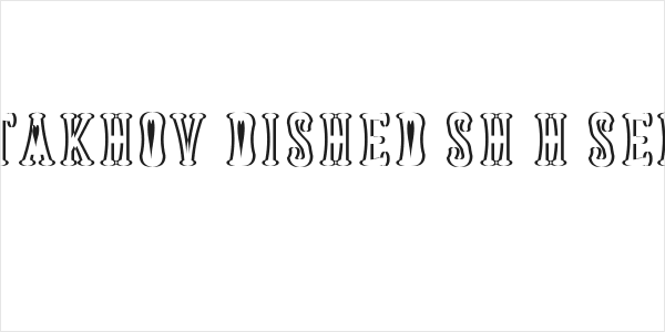 Astakhov Dished Sh H Serif Logo