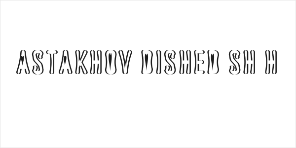 Astakhov Dished Sh H Logo