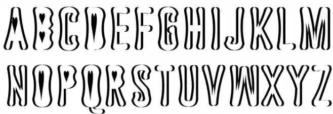 Astakhov Dished Sh H 字体 小写