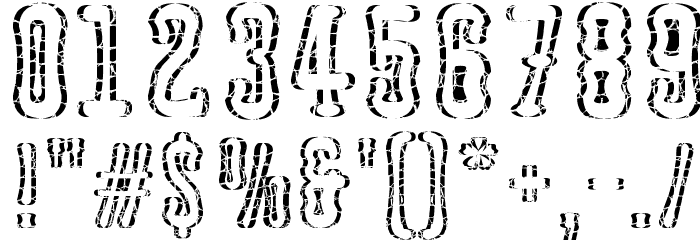 Astakhov Dished Sh Skin Serif Font OTHER CHARS