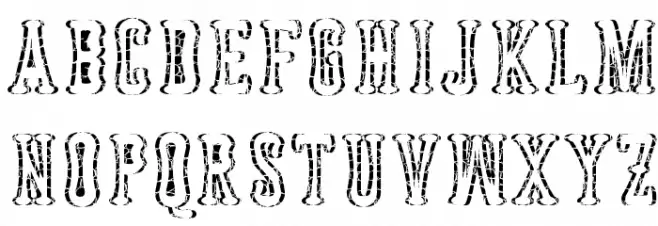 Astakhov Dished Sh Skin Serif 字体 大写