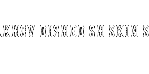 Astakhov Dished Sh Skin Serif Logo