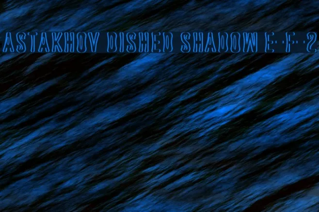 Astakhov Dished Shadow E-F-2 Example 2