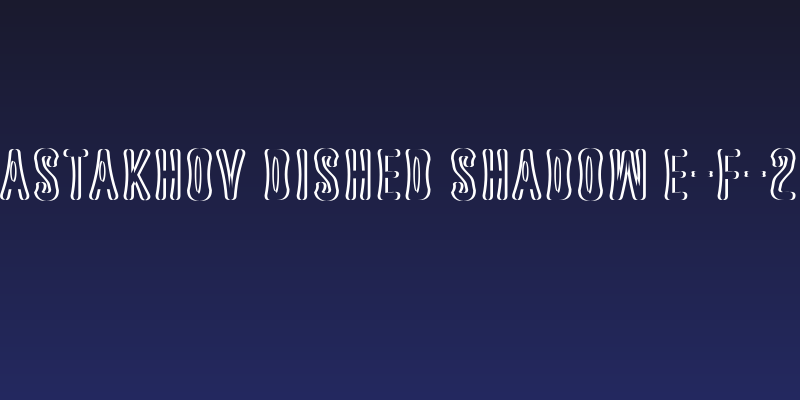 Astakhov Dished Shadow E-F-2 Social Header
