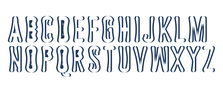 Astakhov Dished Shadow E Lowercase