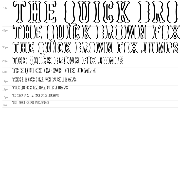 Astakhov Dished Shadow F Serif Waterfall