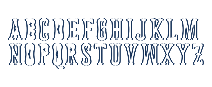 Astakhov Dished Shadow FS Serif Lowercase