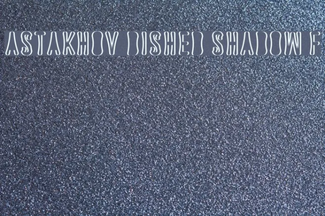 Astakhov Dished Shadow F Example 1