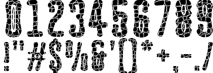 Astakhov Dished Skin E-F-2 Font OTHER CHARS