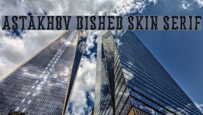 Astakhov Dished Skin Serif Example 3