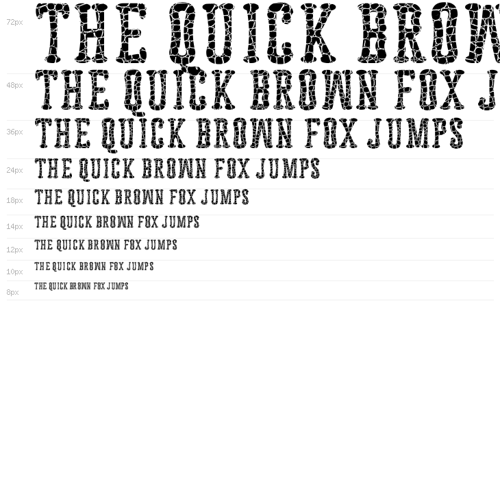 Astakhov Dished Skin Serif Waterfall