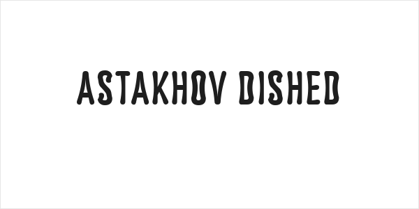 Astakhov Dished Logo