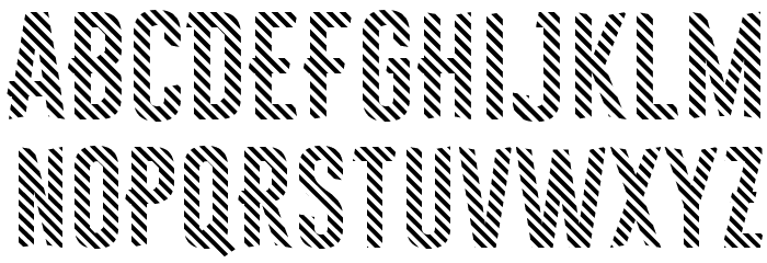 Astakhov First One Stripe DL Font LOWERCASE