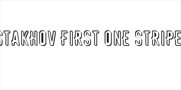 Astakhov First One Stripe S Logo