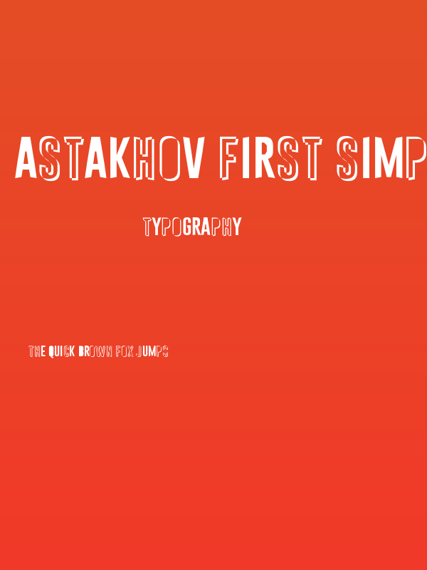 Astakhov First Simple Chaos! Poster