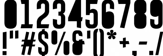 Astakhov First Simple F Font OTHER CHARS