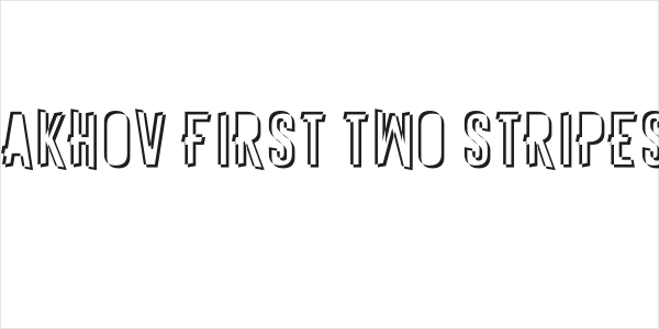 Astakhov First Two Stripes FS Logo