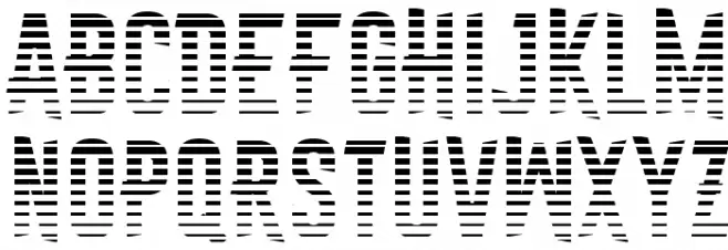 Astakhov First Two Stripes L Font Litere mari