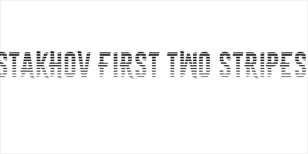 Astakhov First Two Stripes L Logo
