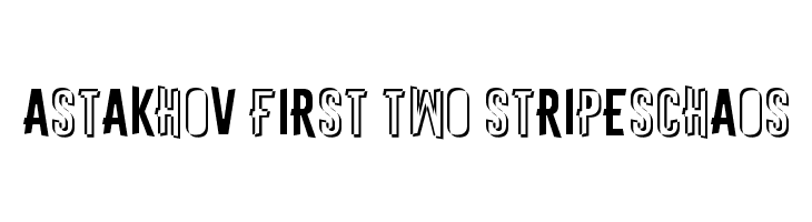 Astakhov First Two StripesChaos  لخطوط تنزيل