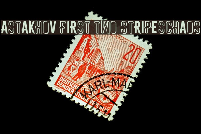 Astakhov First Two StripesChaos Example 2