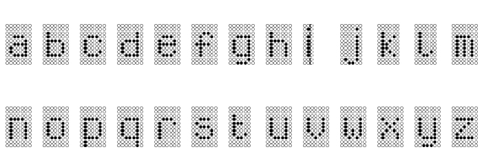 Astalamet Font LOWERCASE