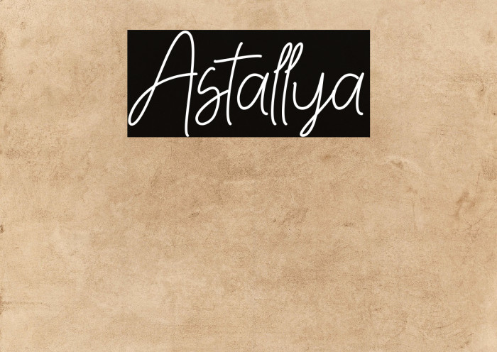 Astallya Example 2